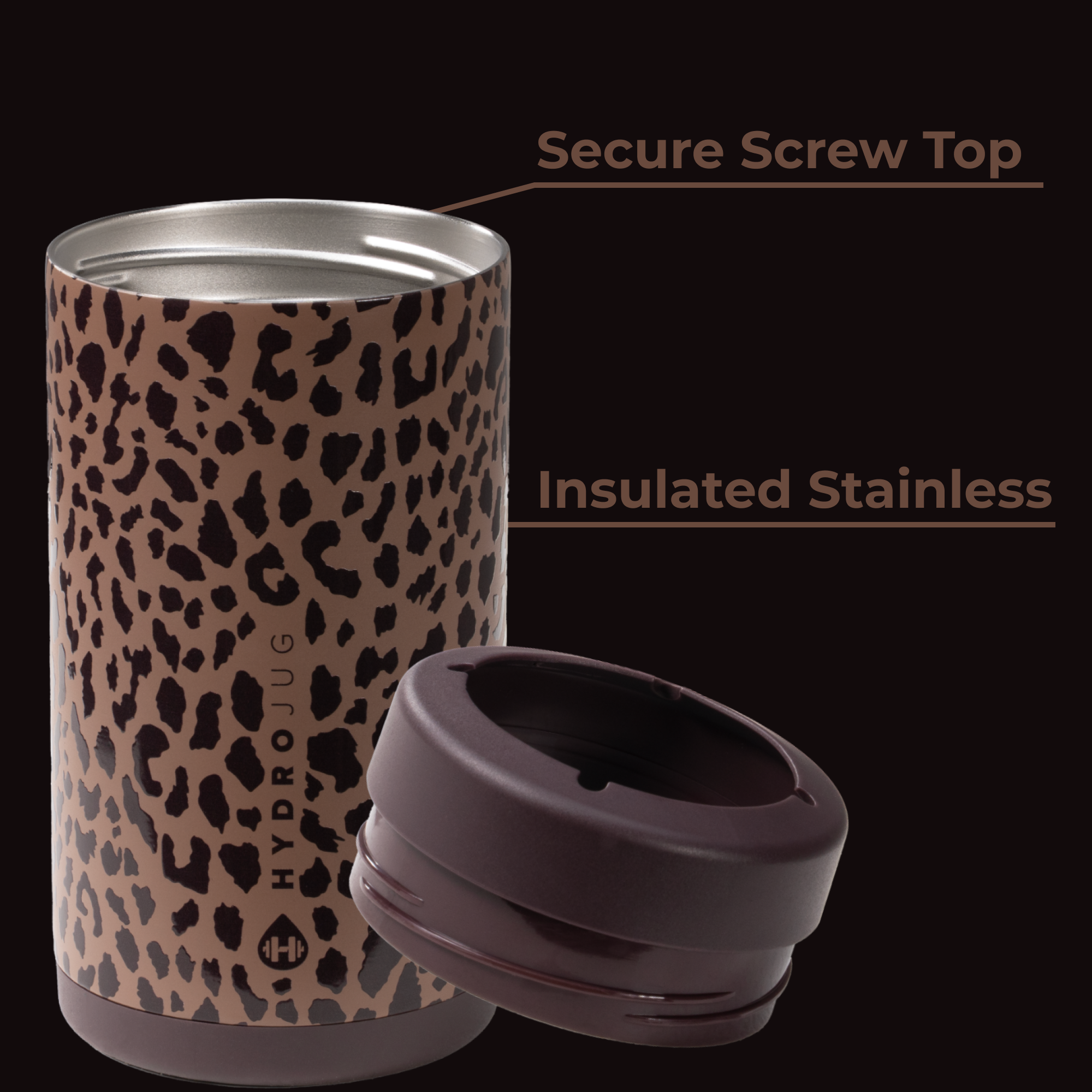 Brown Leopard - Easy Carry Jug