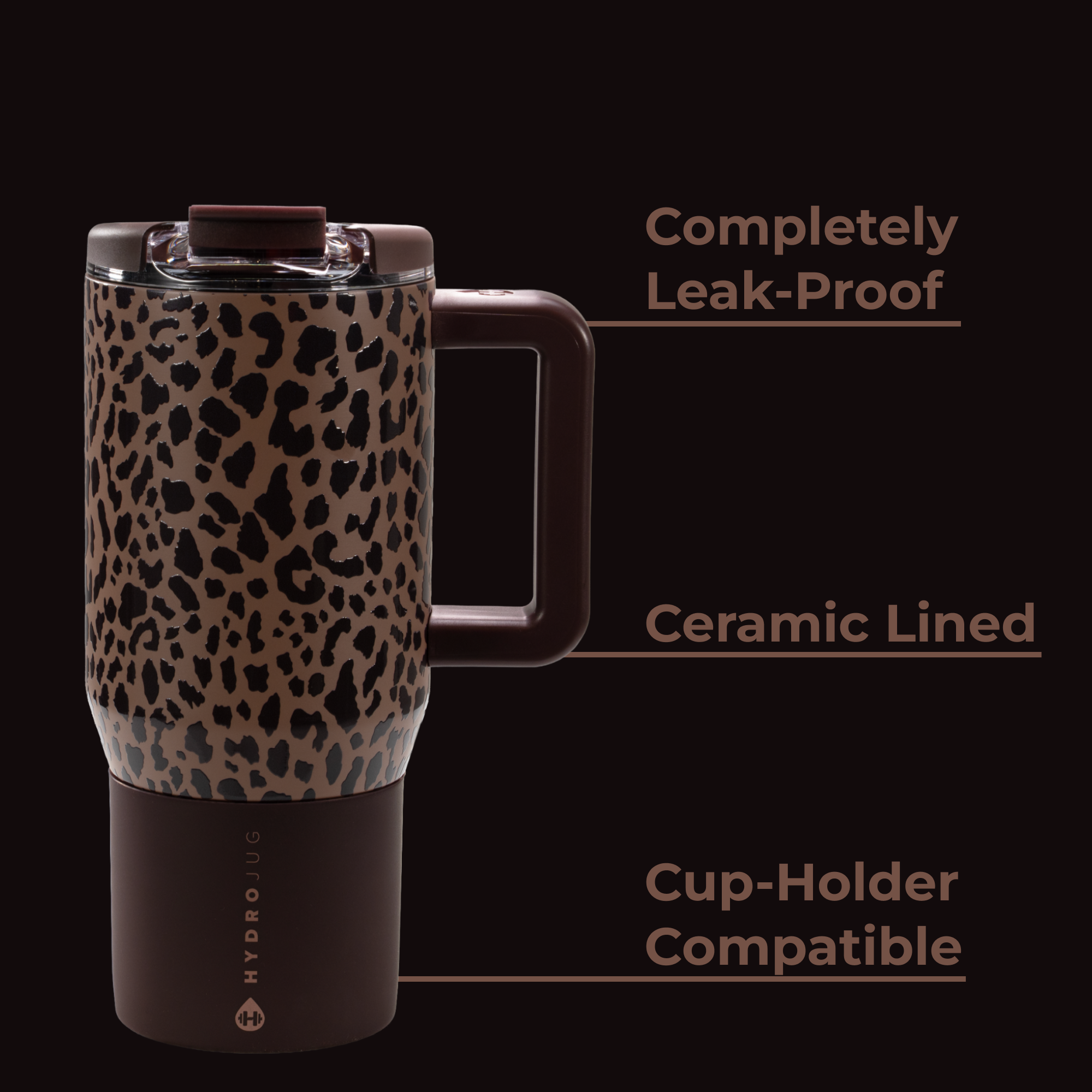 Brown Leopard - HydroJug Daily