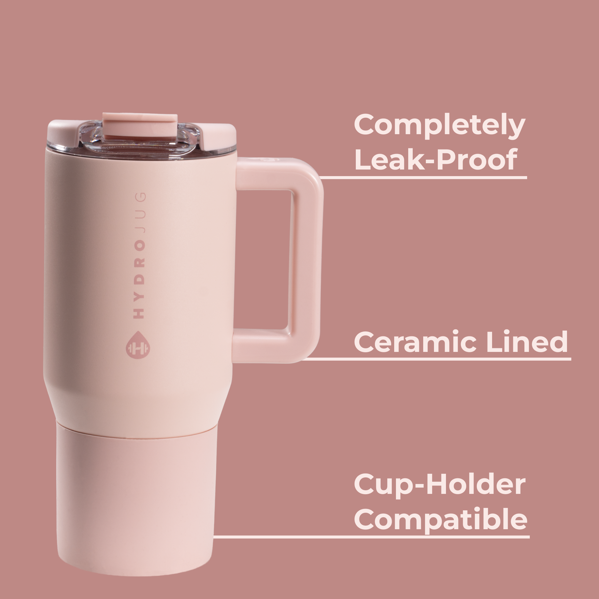 Dusty Rose - HydroJug for Days