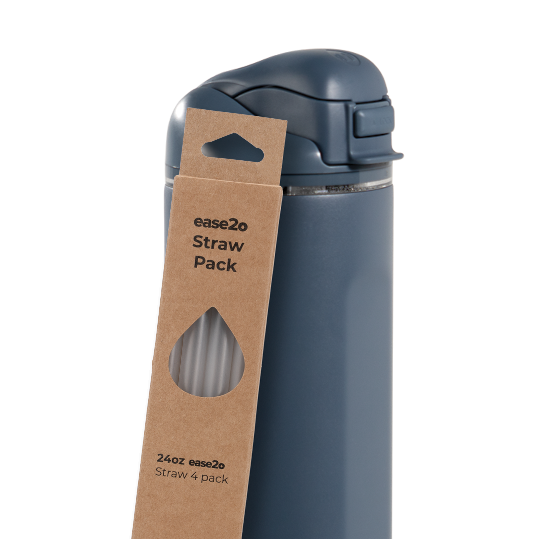 Ease2o Straws 4 Pack 24oz - Ready for Daily Life
