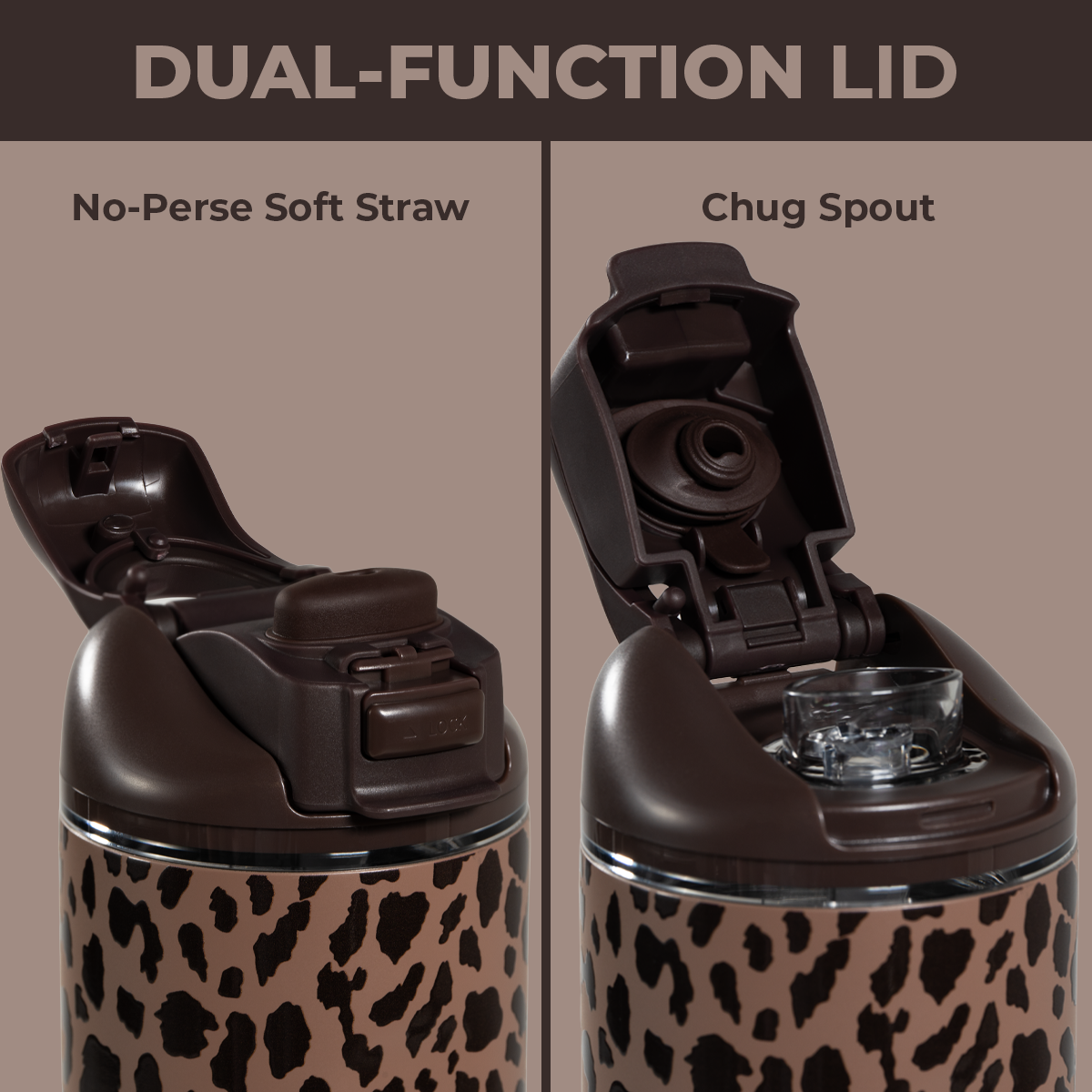 Brown Leopard - Water for Gym