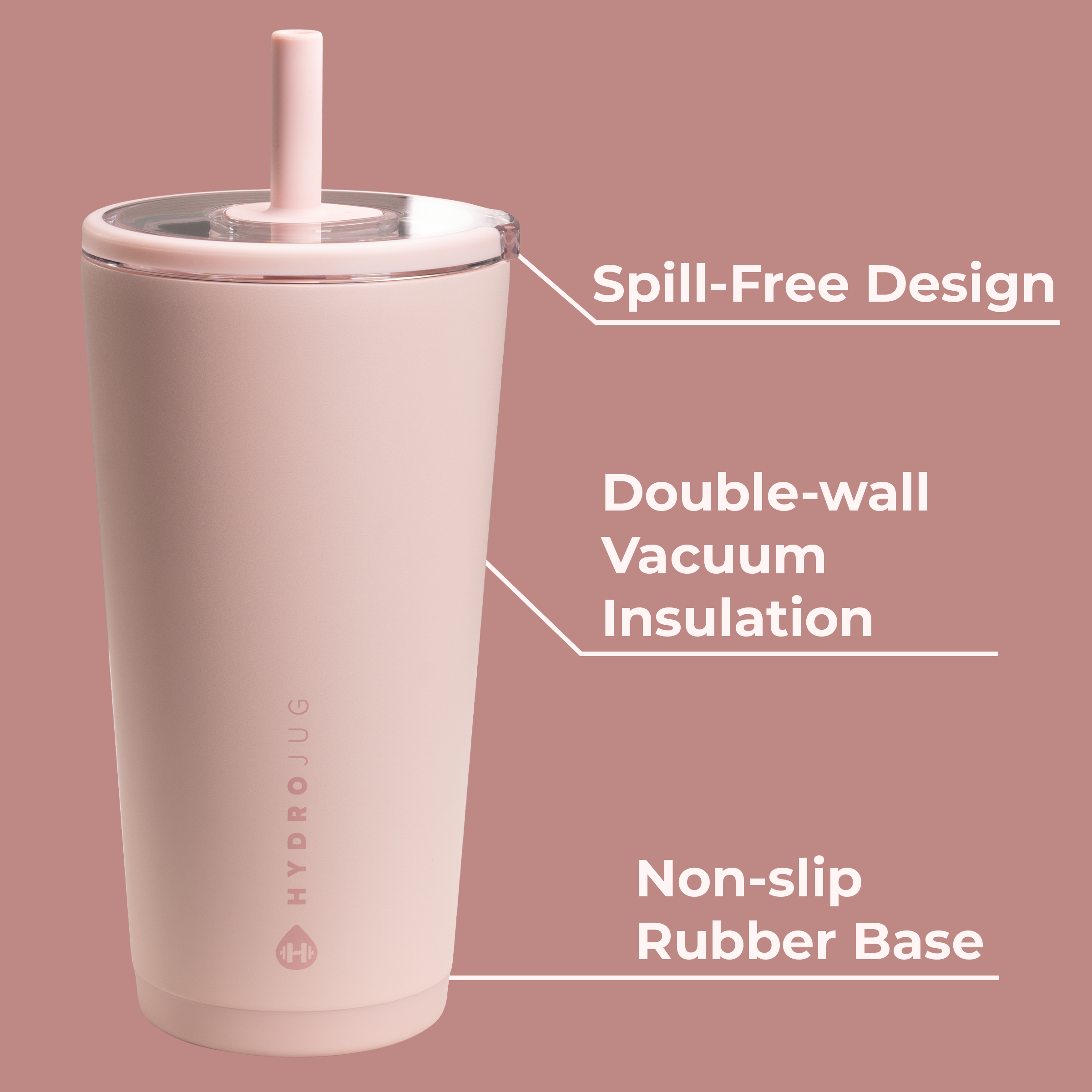 Dusty Rose - Your Water Jug