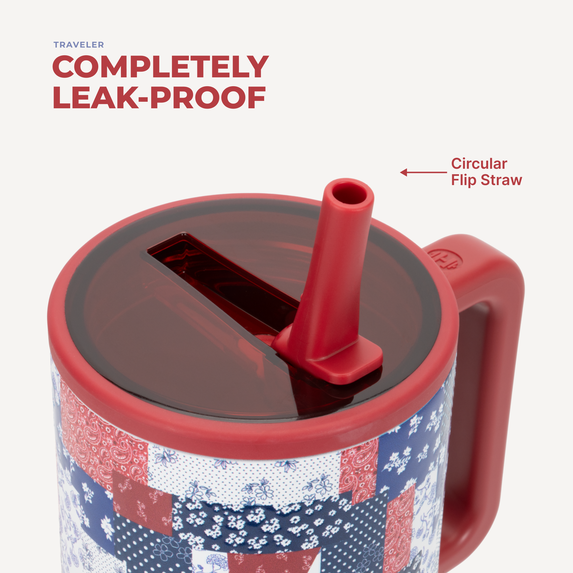 Quilted Americana - Sip With HydroJug