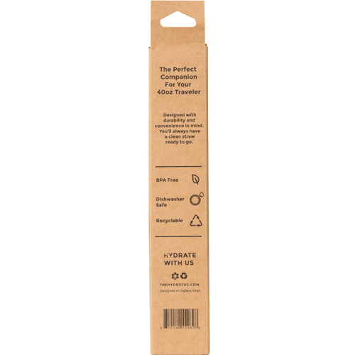 40oz Traveler Straws - Hydrate the Day